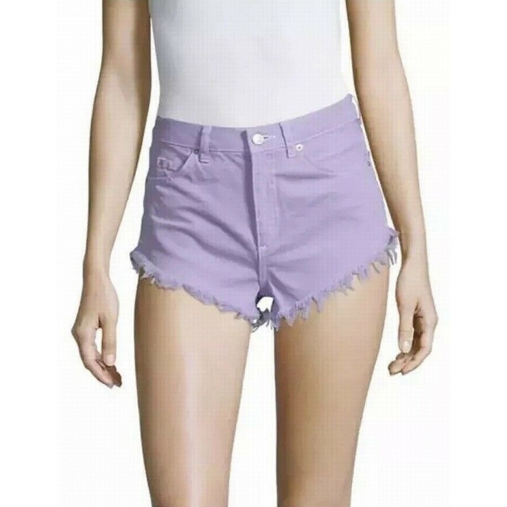 Topshop Purple Shorts